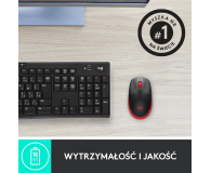 LOGITECH M190 Red - 591051 - zdjęcie 9
